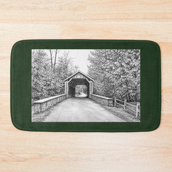 Item preview, Ashland Covered Bridge graphene designed and sold by gotucoveredart.