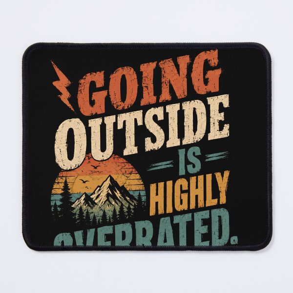 Item preview, Going Outside Is Highly Overrated Introvert Homebody Sarcastic Funny designed and sold by JonesFlora2025.