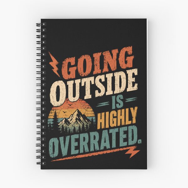 Item preview, Going Outside Is Highly Overrated Introvert Homebody Sarcastic Funny designed and sold by JonesFlora2025.