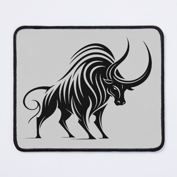 Item preview, Tribal Bull Silhouette designed and sold by ClubVacay.