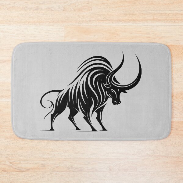 Item preview, Tribal Bull Silhouette designed and sold by ClubVacay.
