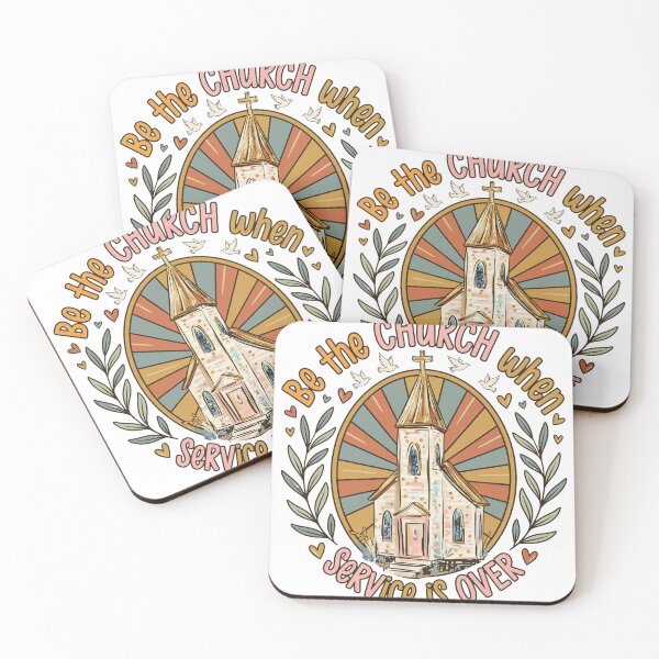 Item preview, Be The Church When Service is Over Christian Faith designed and sold by golentera.
