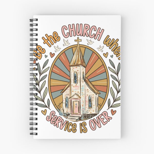 Item preview, Be The Church When Service is Over Christian Faith designed and sold by golentera.