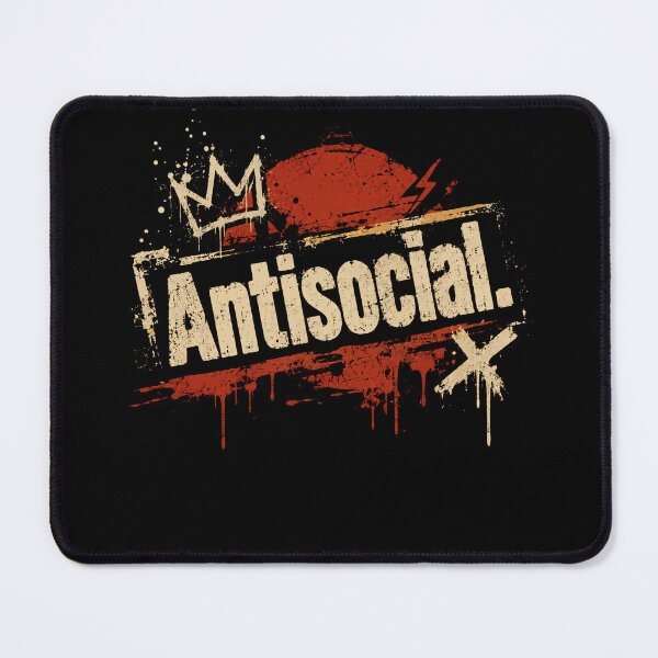 Item preview, Antisocial Introvert Personality Loner Attitude designed and sold by JonesFlora2025.
