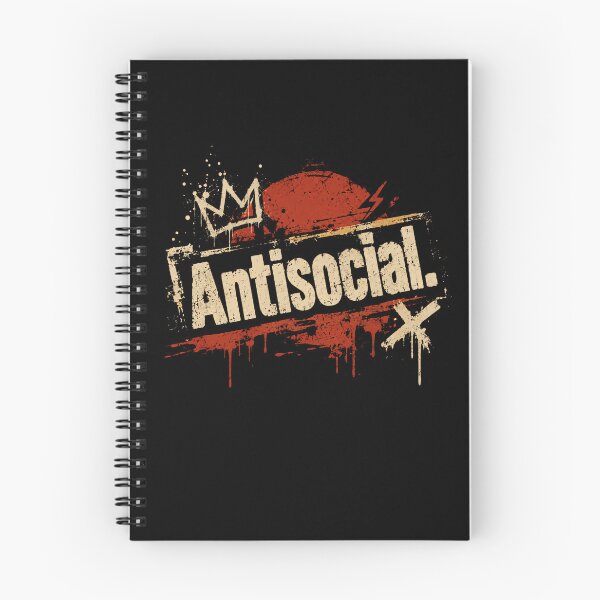Item preview, Antisocial Introvert Personality Loner Attitude designed and sold by JonesFlora2025.