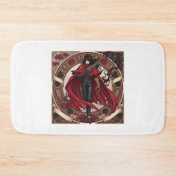 Item preview, Vincent Valentine in Alphonse Mucha Style designed and sold by Solace Sparkles.