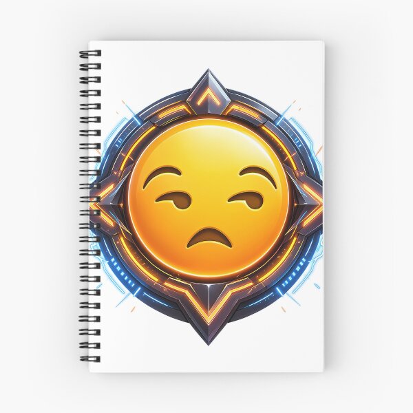 Item preview, Cyber Disappointed Emoji designed and sold by syotos-ai.
