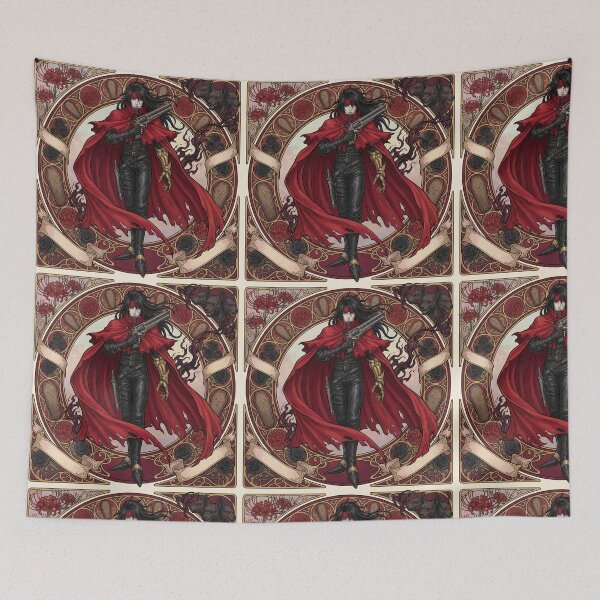 Item preview, Vincent Valentine in Alphonse Mucha Style designed and sold by Solace Sparkles.