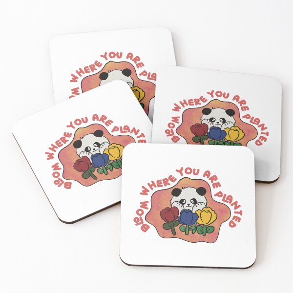 Item preview, PeiPei and Keke Bloom Where You Are Planted Illustration designed and sold by Peipeiandkeke.