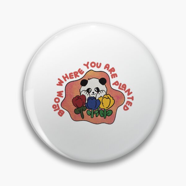 Item preview, PeiPei and Keke Bloom Where You Are Planted Illustration designed and sold by Peipeiandkeke.
