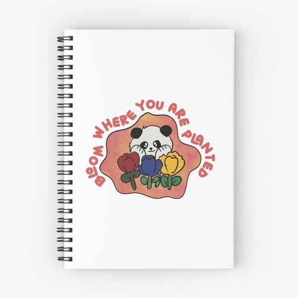 Item preview, PeiPei and Keke Bloom Where You Are Planted Illustration designed and sold by Peipeiandkeke.