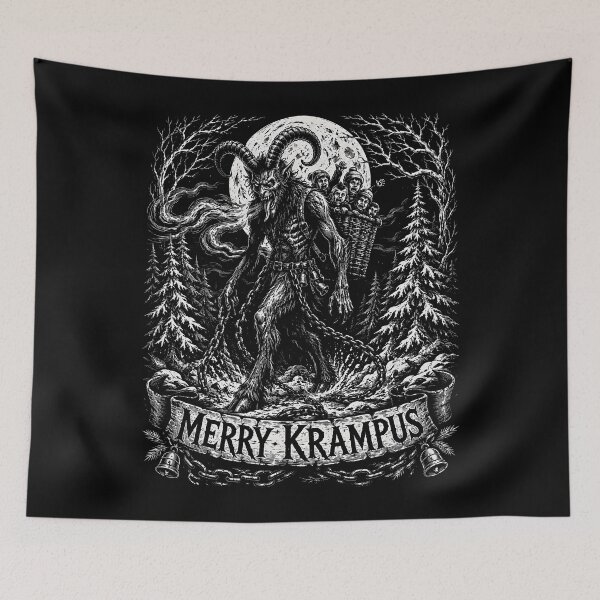 Item preview, Merry Krampus Alpine Winter Folklore designed and sold by Victor Shadehorn.