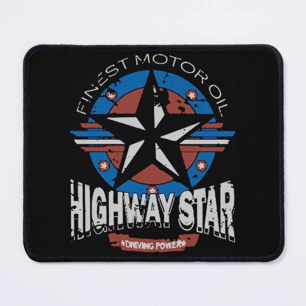Item preview, Highway Star Finest Motor Oil Driving Power Star Emblem designed and sold by Random-ShirtZ.