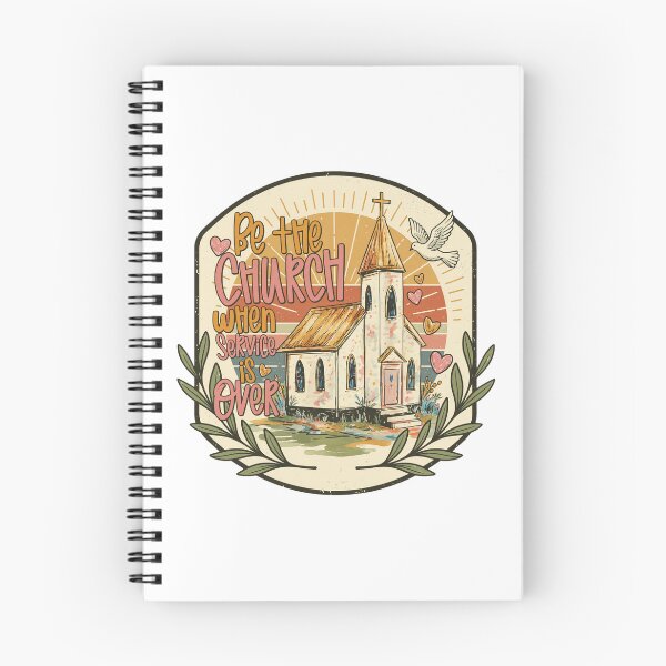Item preview, Be The Church When Service is Over Faith Inspired Religious designed and sold by golentera.