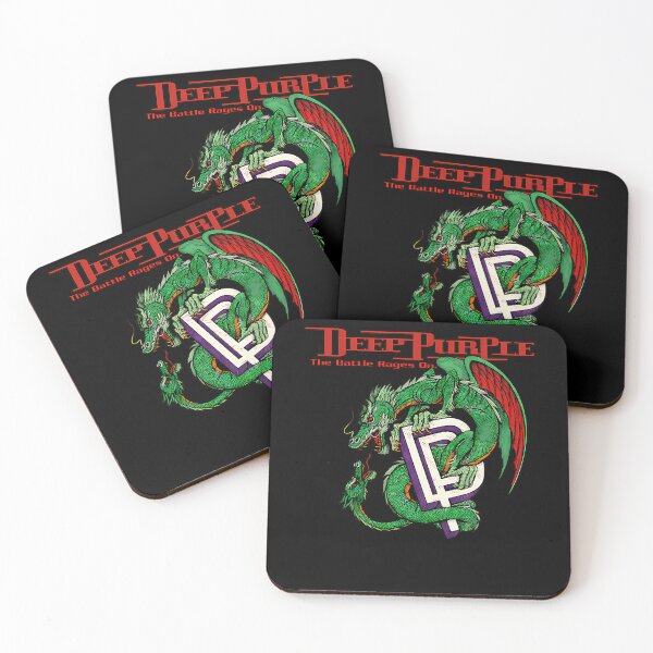 Item preview, Deep Purple The Battle Rages On Green Dragon designed and sold by Random-ShirtZ.