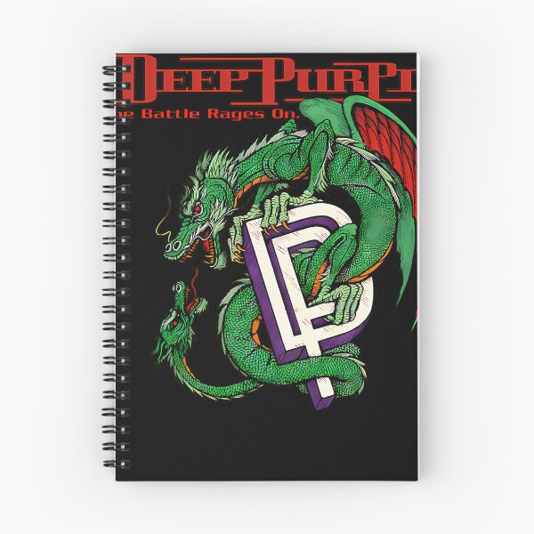 Item preview, Deep Purple The Battle Rages On Green Dragon designed and sold by Random-ShirtZ.