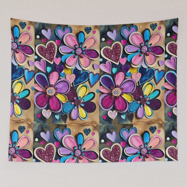 Item preview, Fun flowers  designed and sold by JLeonardoArt.