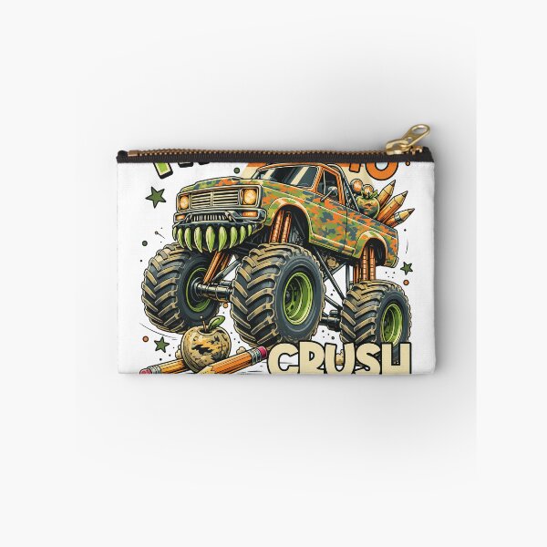 Item preview, I'm Ready to Crush 2nd Grade Camo Monster Truck designed and sold by golentera.