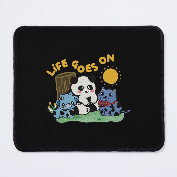 Item preview, PeiPei and Keke Life Goes On Positive Quote Design designed and sold by Peipeiandkeke.