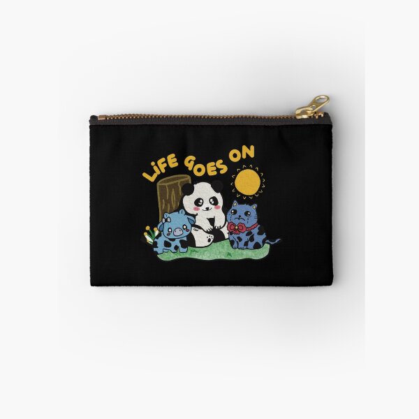 Item preview, PeiPei and Keke Life Goes On Positive Quote Design designed and sold by Peipeiandkeke.