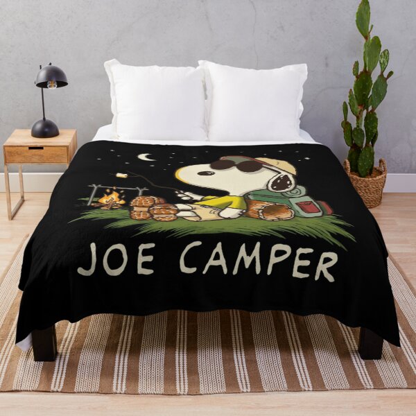Item preview, Joe Camper Snoopy Camping Marshmallow Night Sky Retro designed and sold by DamianRoy88.