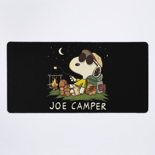 Item preview, Joe Camper Snoopy Camping Marshmallow Night Sky Retro designed and sold by DamianRoy88.