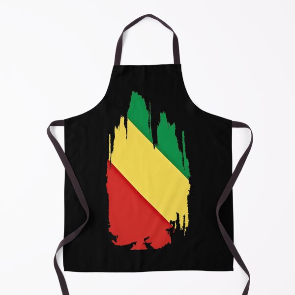 Item preview, Republic of the Congo Flag Distressed Paint Brush Stroke designed and sold by Danny-Arts1.