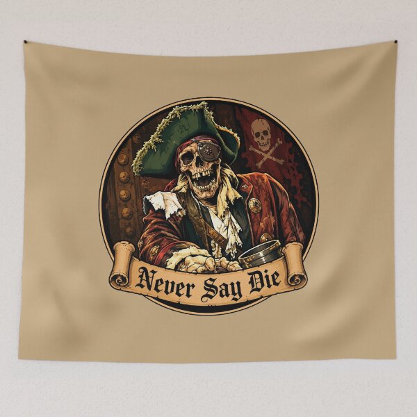 Item preview, Never Say Die designed and sold by Popcorn Odyssey.