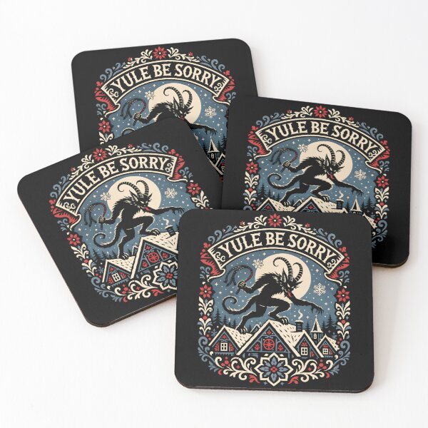 Item preview, Yule Be Sorry Krampus Rooftop Folklore designed and sold by Victor Shadehorn.