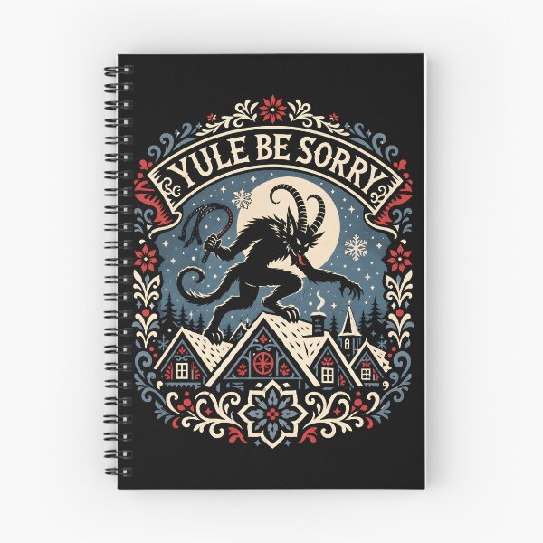 Item preview, Yule Be Sorry Krampus Rooftop Folklore designed and sold by Victor Shadehorn.