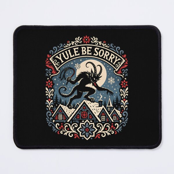 Item preview, Yule Be Sorry Krampus Rooftop Folklore designed and sold by Victor Shadehorn.