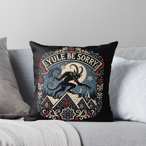 Item preview, Yule Be Sorry Krampus Rooftop Folklore designed and sold by Victor Shadehorn.