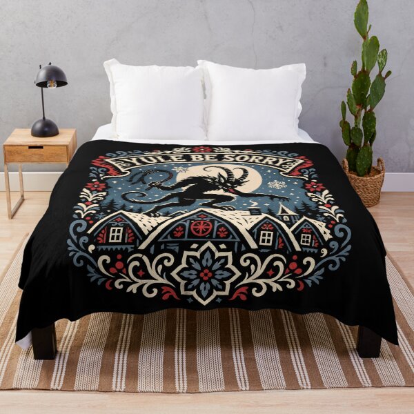 Item preview, Yule Be Sorry Krampus Rooftop Folklore designed and sold by Victor Shadehorn.