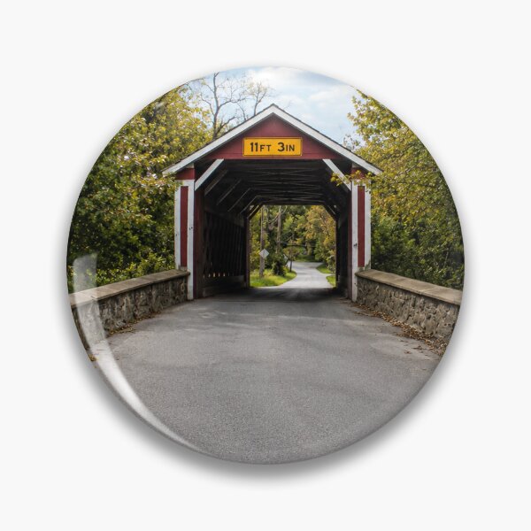 Item preview, Ashland Covered Bridge color designed and sold by gotucoveredart.
