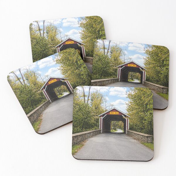 Item preview, Ashland Covered Bridge color designed and sold by gotucoveredart.