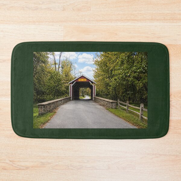 Item preview, Ashland Covered Bridge color designed and sold by gotucoveredart.