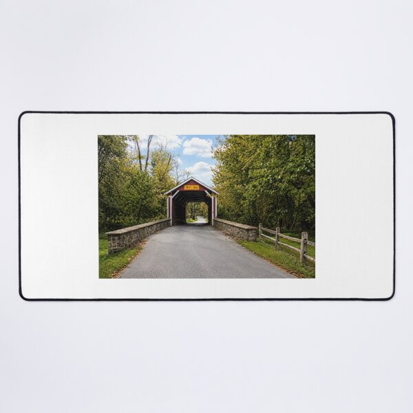 Item preview, Ashland Covered Bridge color designed and sold by gotucoveredart.
