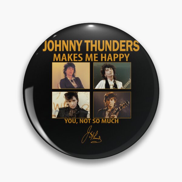 Item preview, Johnny Thunders Makes Me Happy You Not So Much Legend designed and sold by Random-ShirtZ.