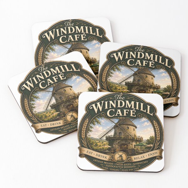 Item preview, Windmill Café designed and sold by Elyria Souvenirs and Gifts.