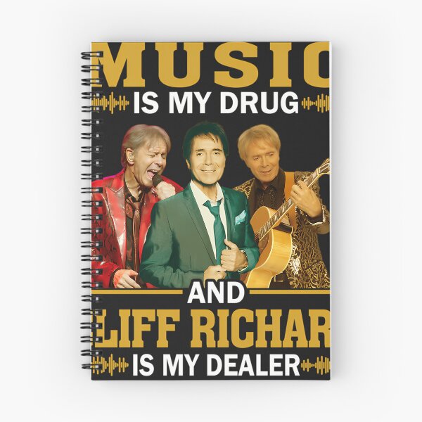 Artikelvorschau, Musik ist meine Droge und Cliff Richard ist mein Dealer entworfen und verkauft von Random-ShirtZ.