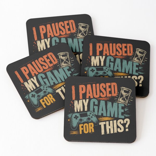 Item preview, I Paused My Game For This? Funny Gamer Sarcasm Video Game Player designed and sold by JonesFlora2025.