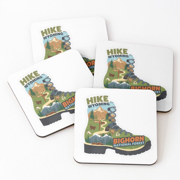 Item preview, Hike Wyoming Bighorn National Forest Mountain Hiking Explorer designed and sold by Simsimah26Parks.