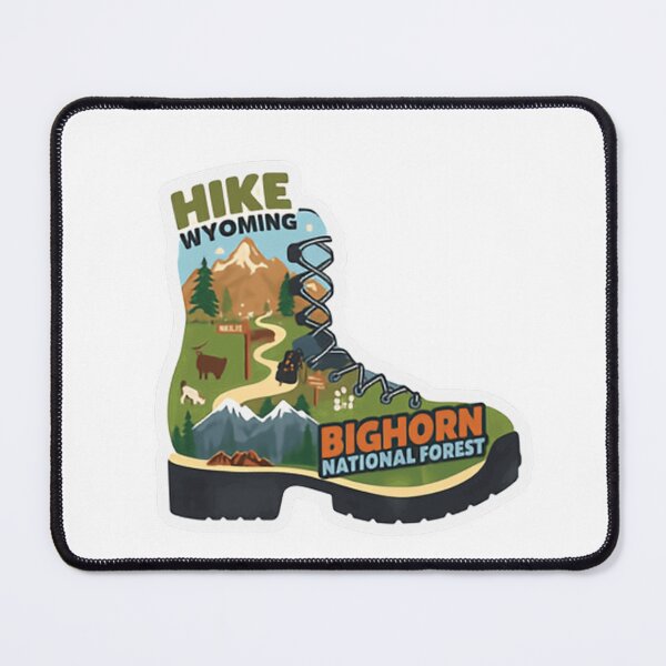 Item preview, Hike Wyoming Bighorn National Forest Mountain Hiking Explorer designed and sold by Simsimah26Parks.