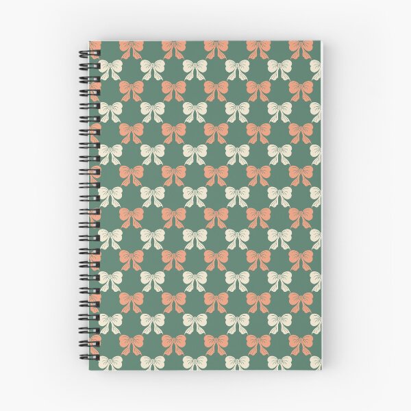 Item preview, Small Folk Bow Pattern Forest Green and cream Botanical designed and sold by DColourMuse.