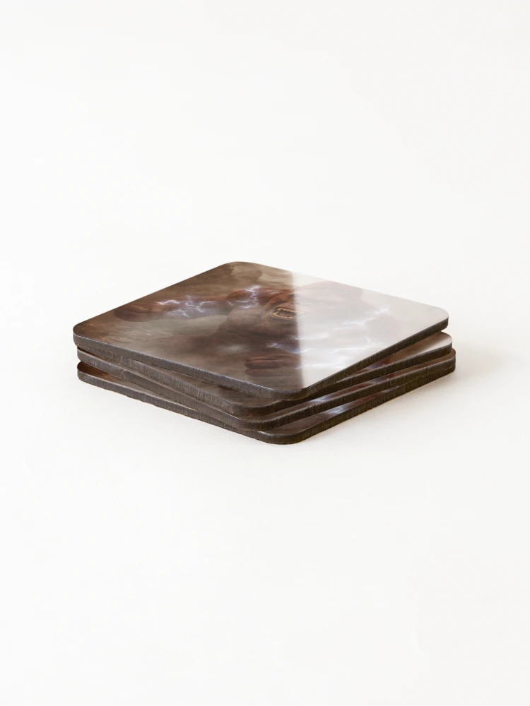 Thumbnail 4 of 5, Coasters (Set of 4), POWER designed and sold by Ragedaddy72.