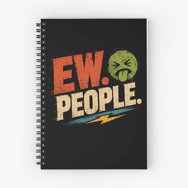 Item preview, Ew. People. Misanthrope Sarcastic Funny Introvert Antisocial Humor designed and sold by JonesFlora2025.