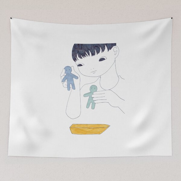 Item preview, Boy Playing Figures designed and sold by yuifujinaga.