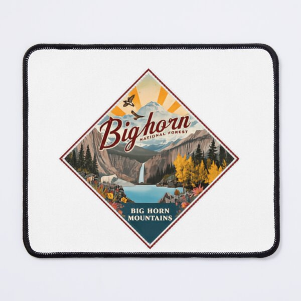 Item preview, Bighorn National Forest Big Horn Mountains Explore Nature Hiker Camper designed and sold by Simsimah26Parks.