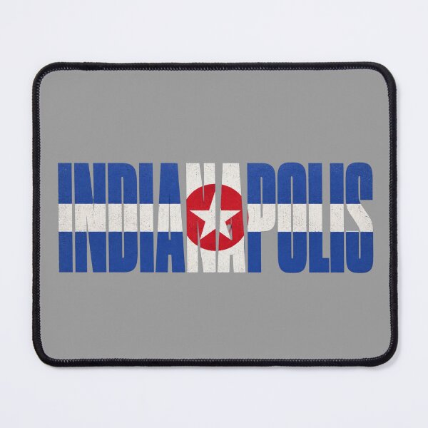 Item preview, Indianapolis City Flag Typography | Vintage Indy Design designed and sold by SimplyJasper.