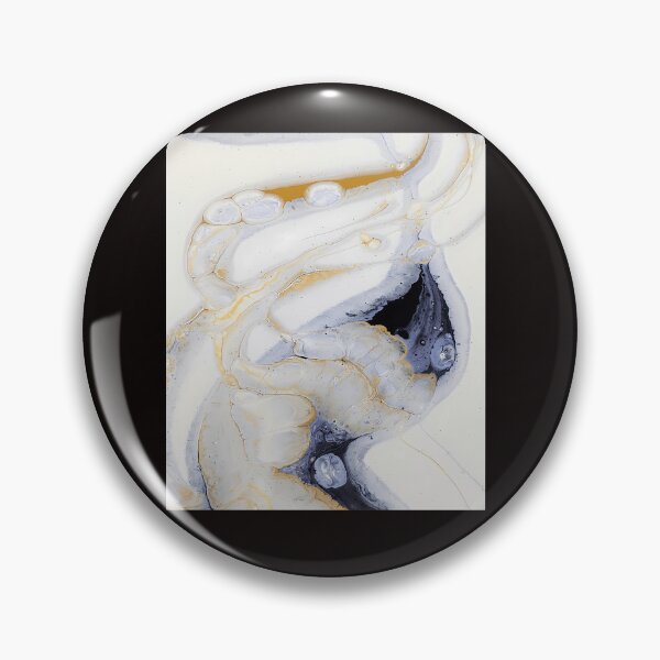 Item preview, White Gold Marble Swirls Minimalist Fluid Abstract designed and sold by Megaplexxx.